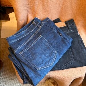 Bundle of 2: Women’s Jeans: Madewell & GAP Flare Jeans